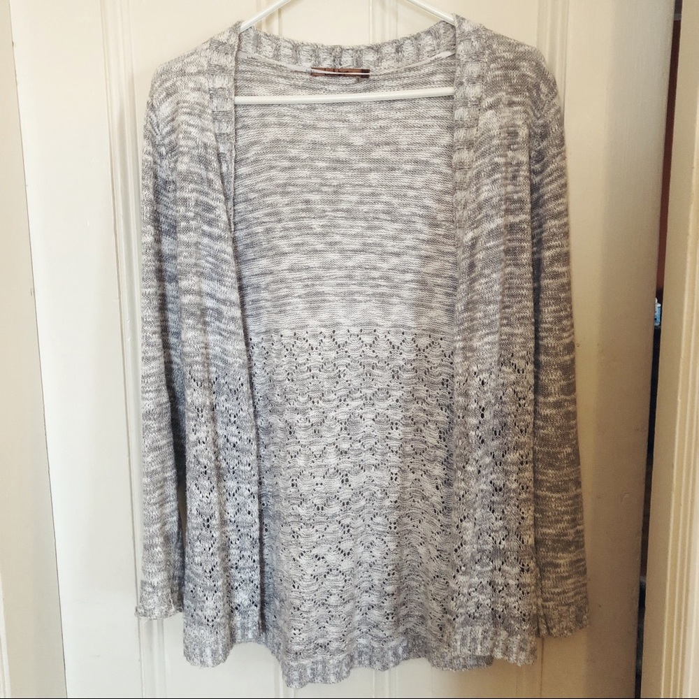 Cardigan from Belldini in gray and white colors -M